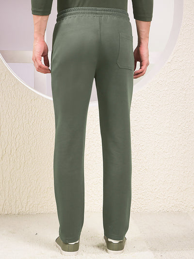 Olive Cotton Trackpants