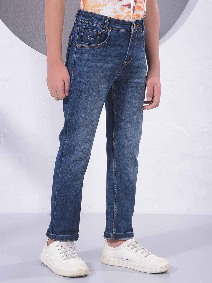 Polished Blue City Jeans