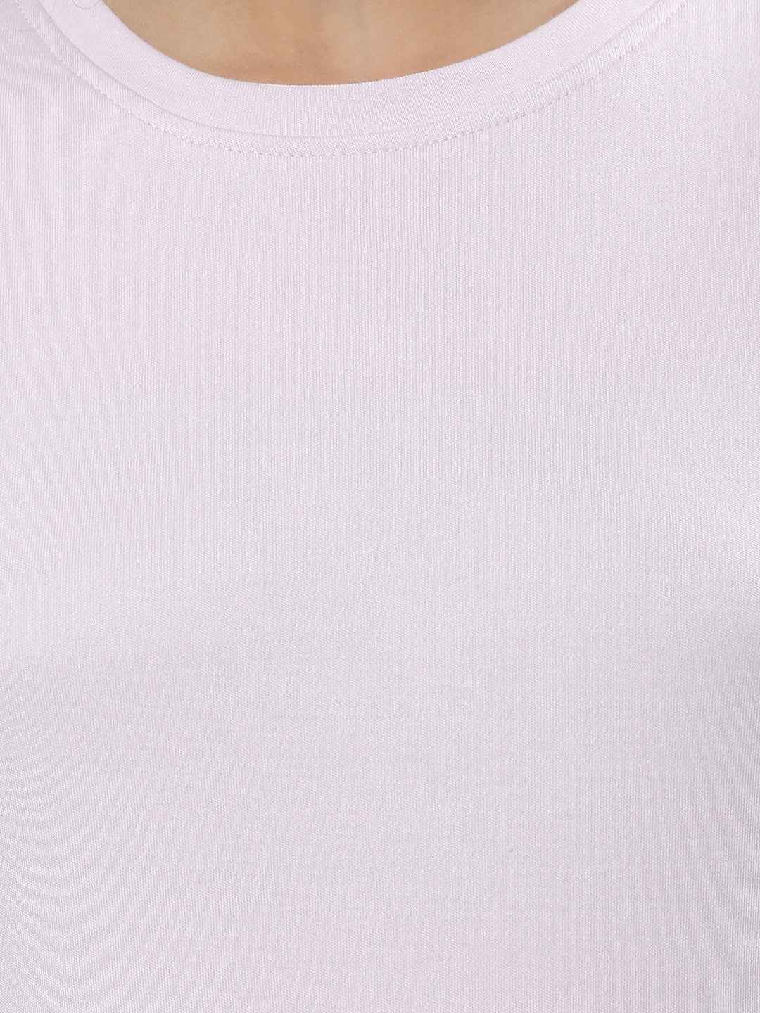 Purple Typographic Print T-Shirt