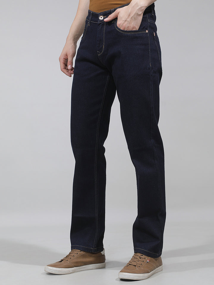 Essential Azure Blue Straight Jeans