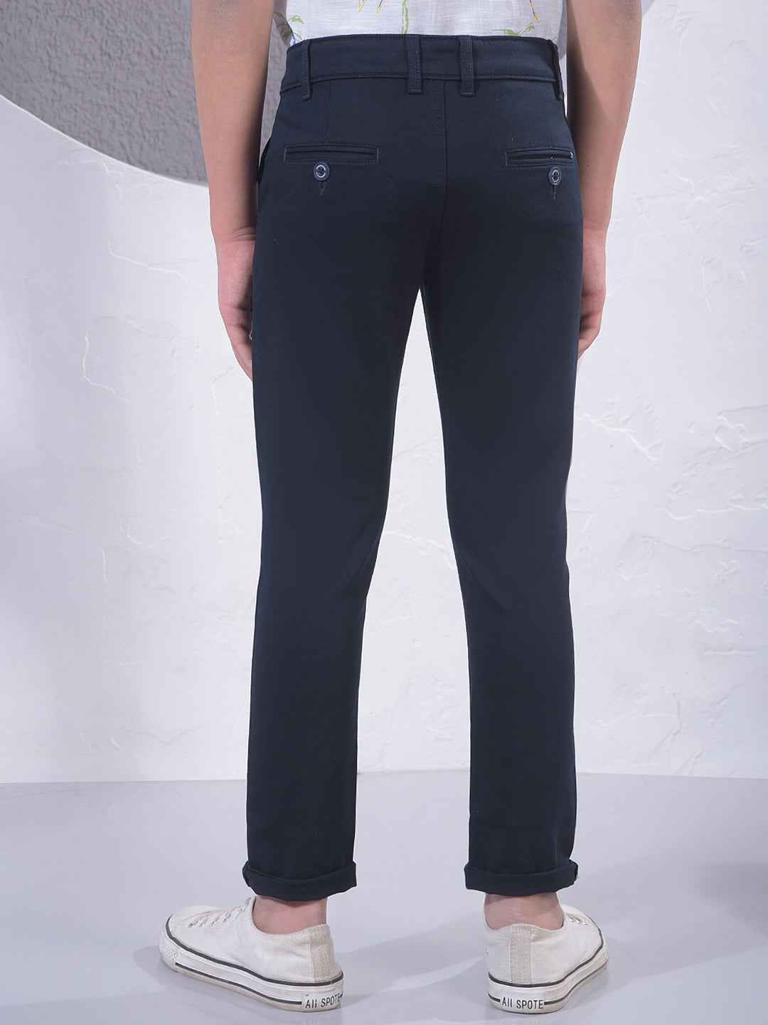 Deep Navy Classic Trousers