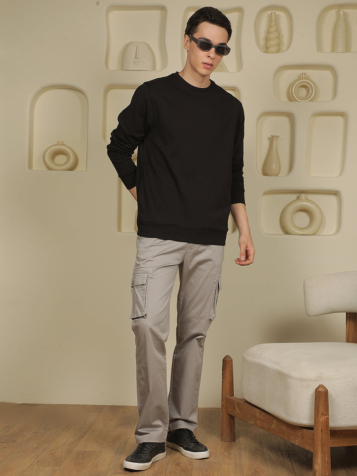 Essential Obsidian Black Sweatshirt