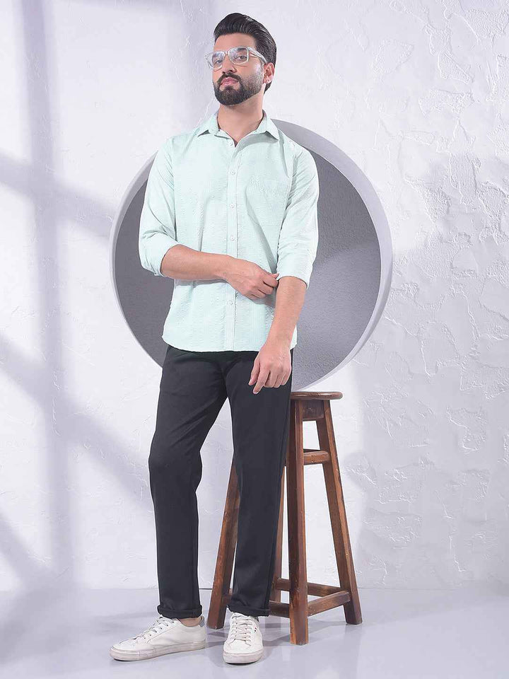 Green Classic Check Shirt