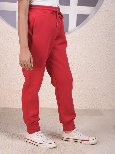Urban Chill Red Joggers