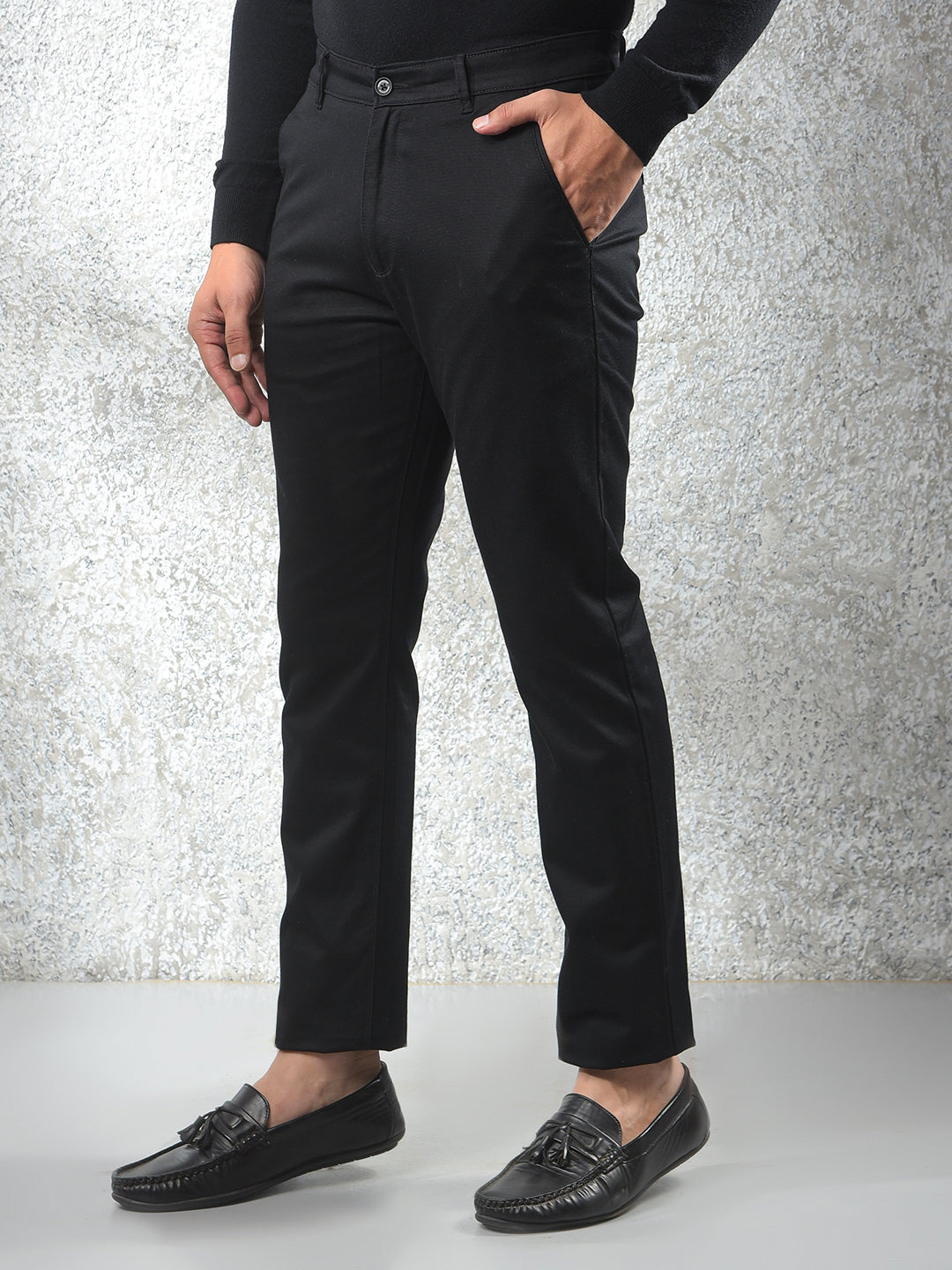 Strong Edge Black Trousers