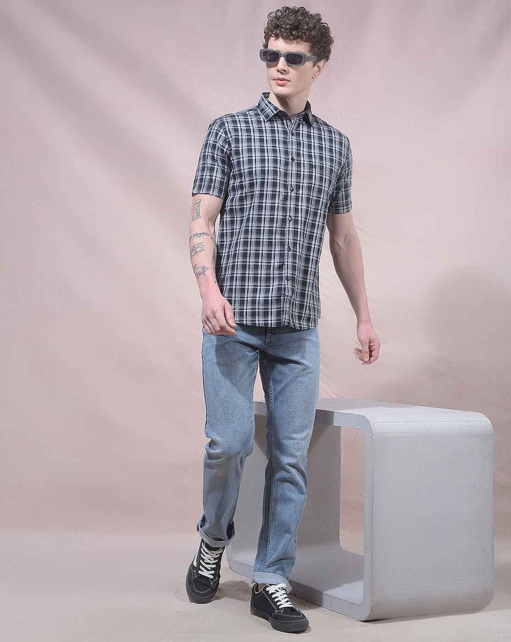 Blue Stretchable Jeans