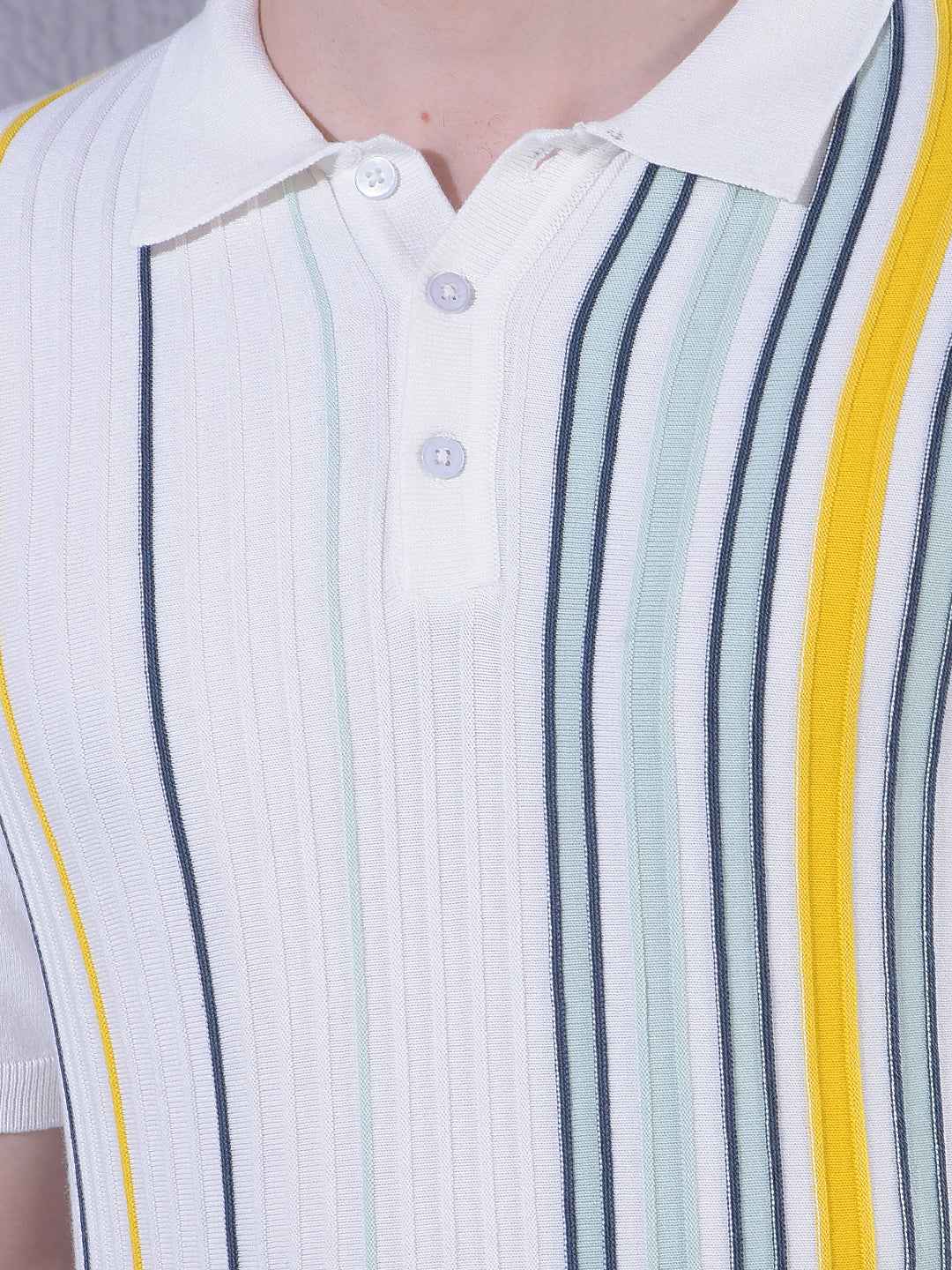 Multicolor Vertical Stripes T-Shirt