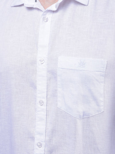 White Linen Shirt
