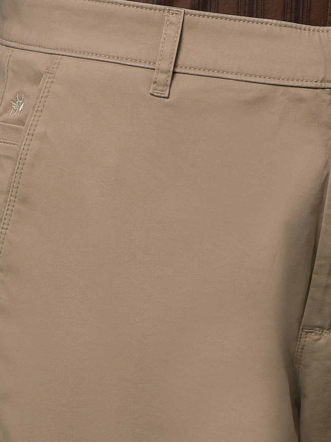 Fashion-Forward Khaki Trousers