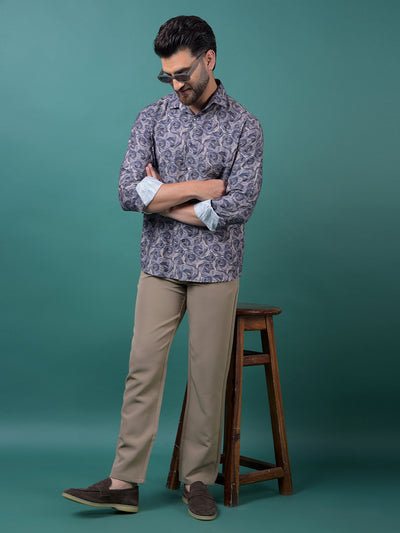 Khaki Korean Fit Trousers