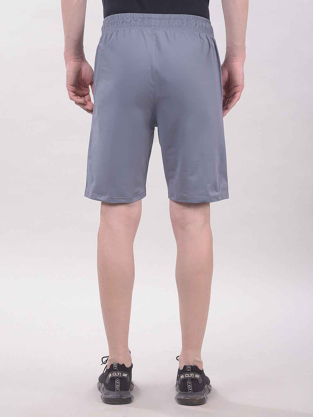 ApexAsh Grey Drawstring Shorts