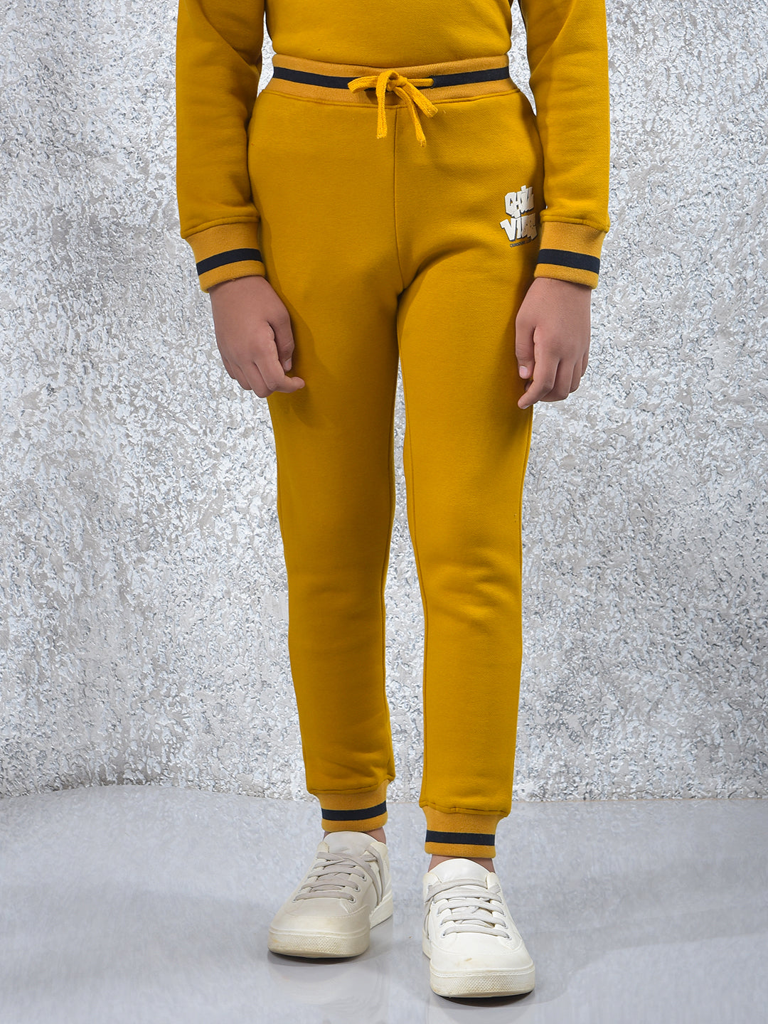 Relaxed Fit Mustard Joggers