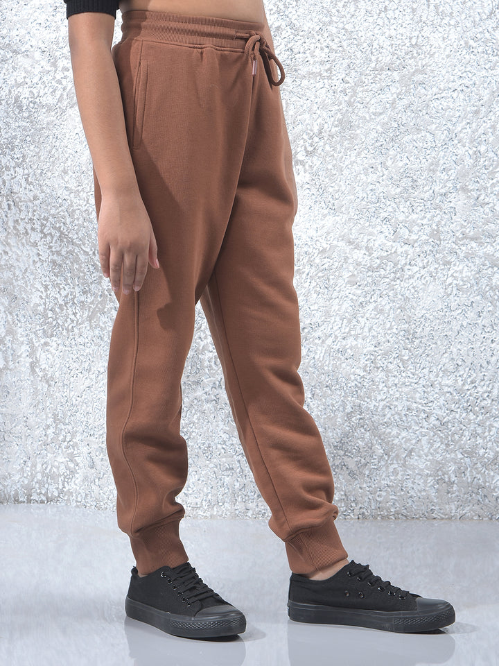 Oversized Brown Joggers