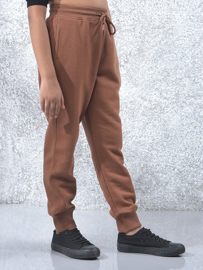 Oversized Brown Joggers