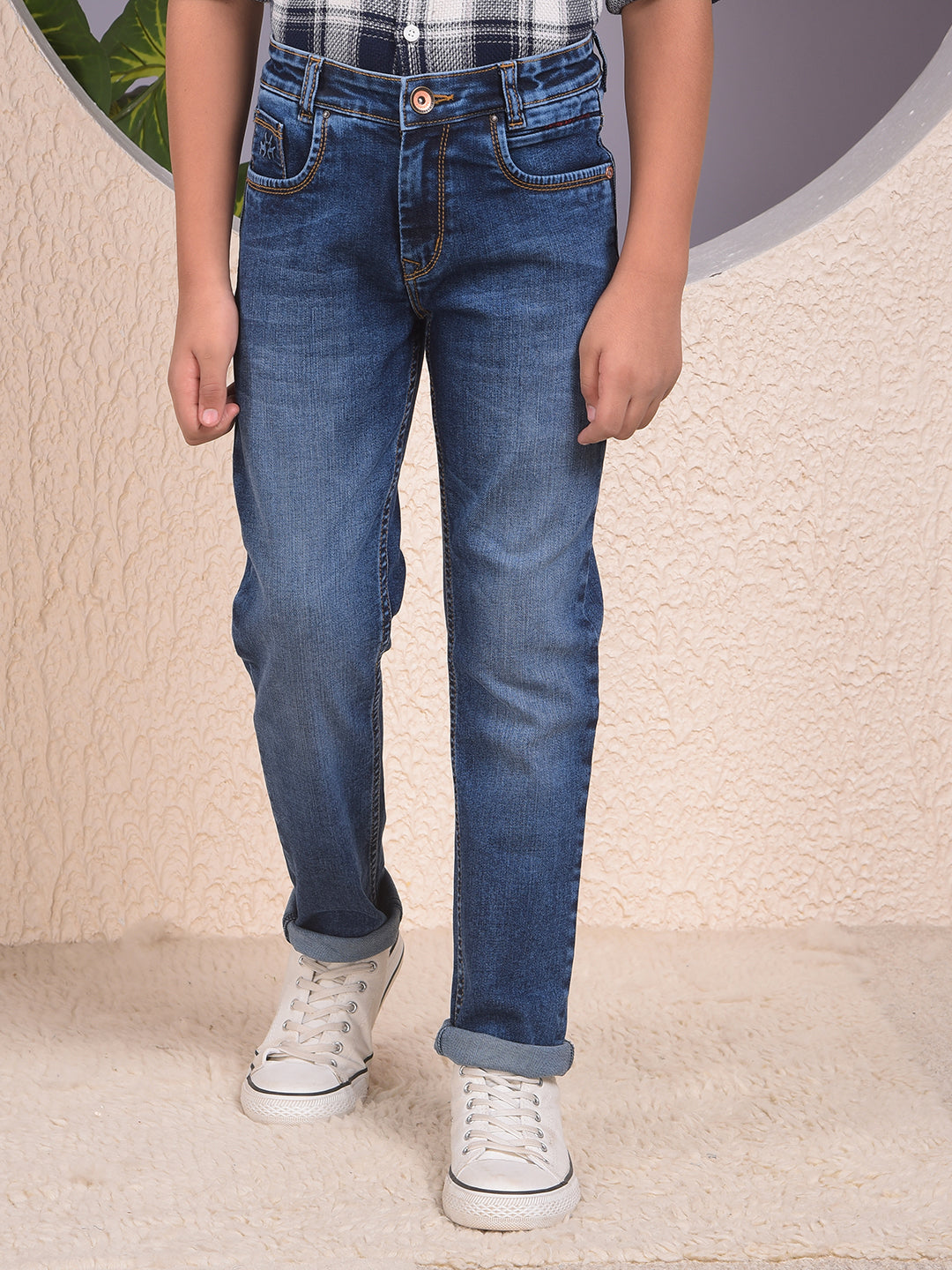Swanky Blue Dark Wash Jeans