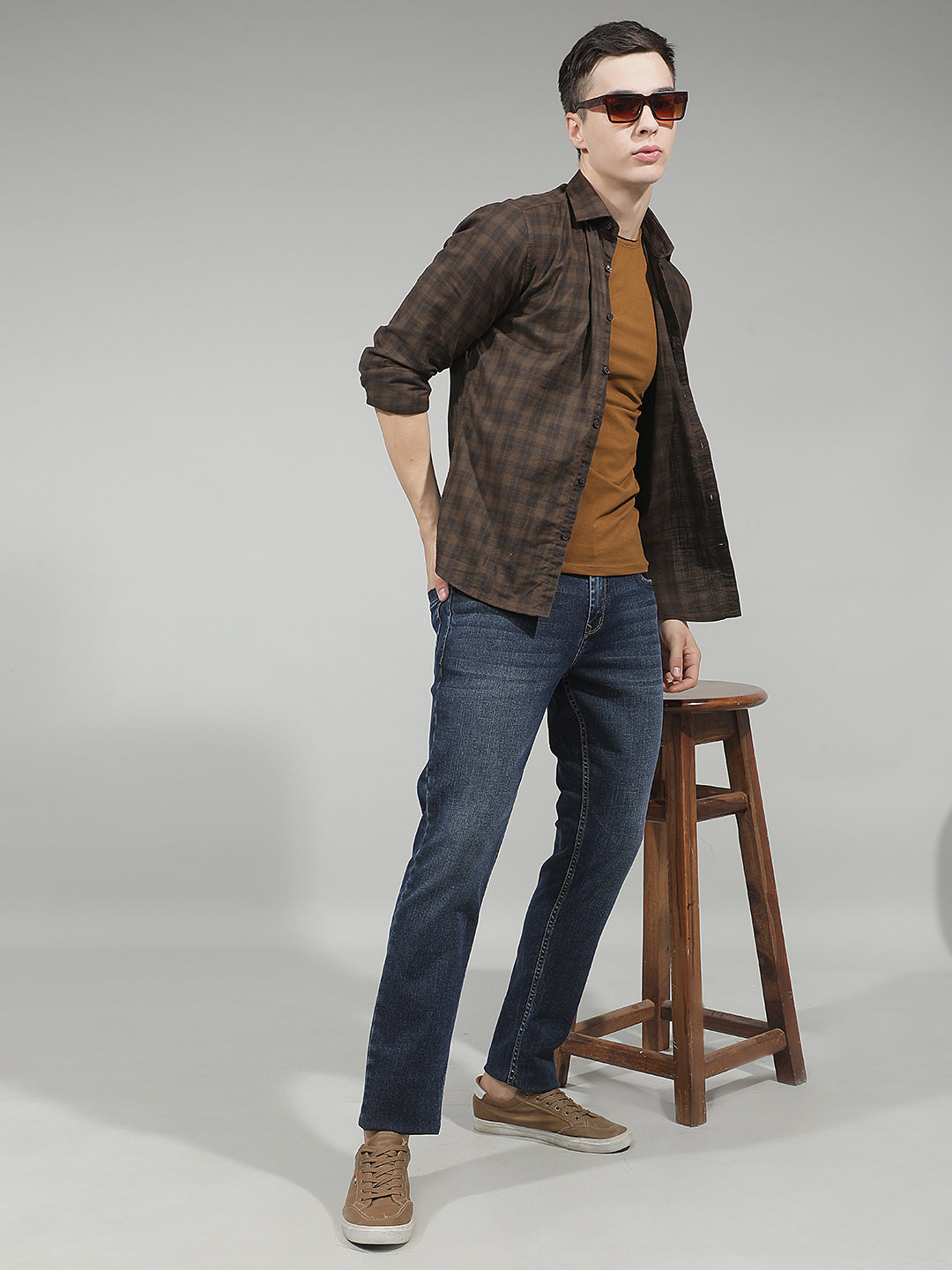 Classic Washed Blue Jeans
