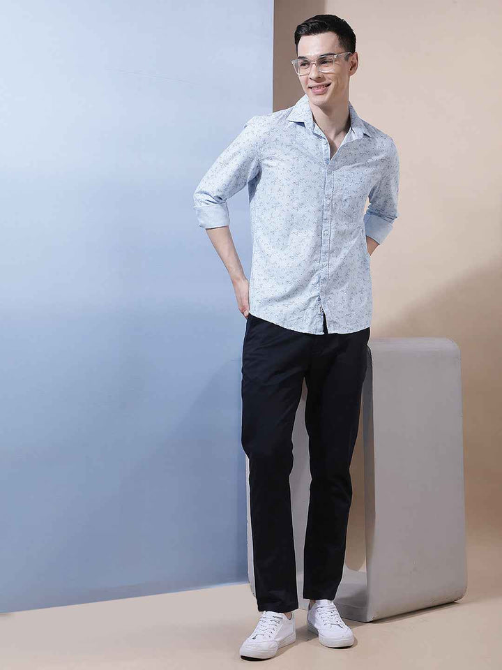 Sapphire Navy Blue Trousers