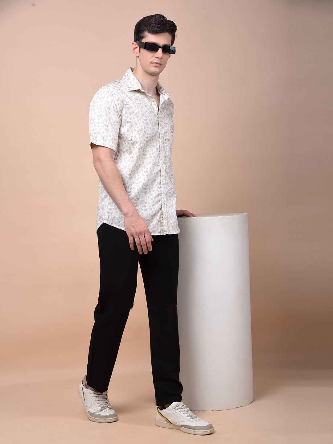 Sharp Black Knitted Trousers