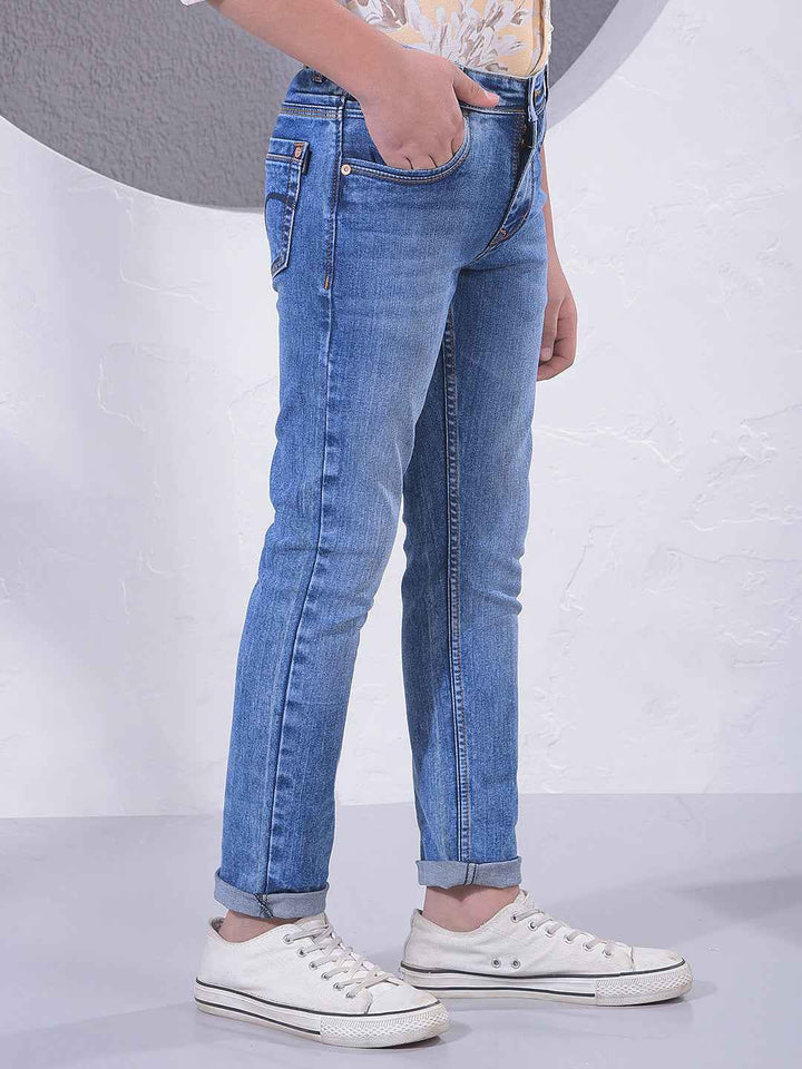 Chic Blue Urban Jeans