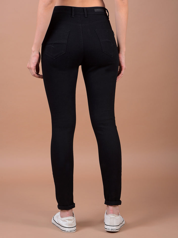Sculpted Black Skinny Jeans