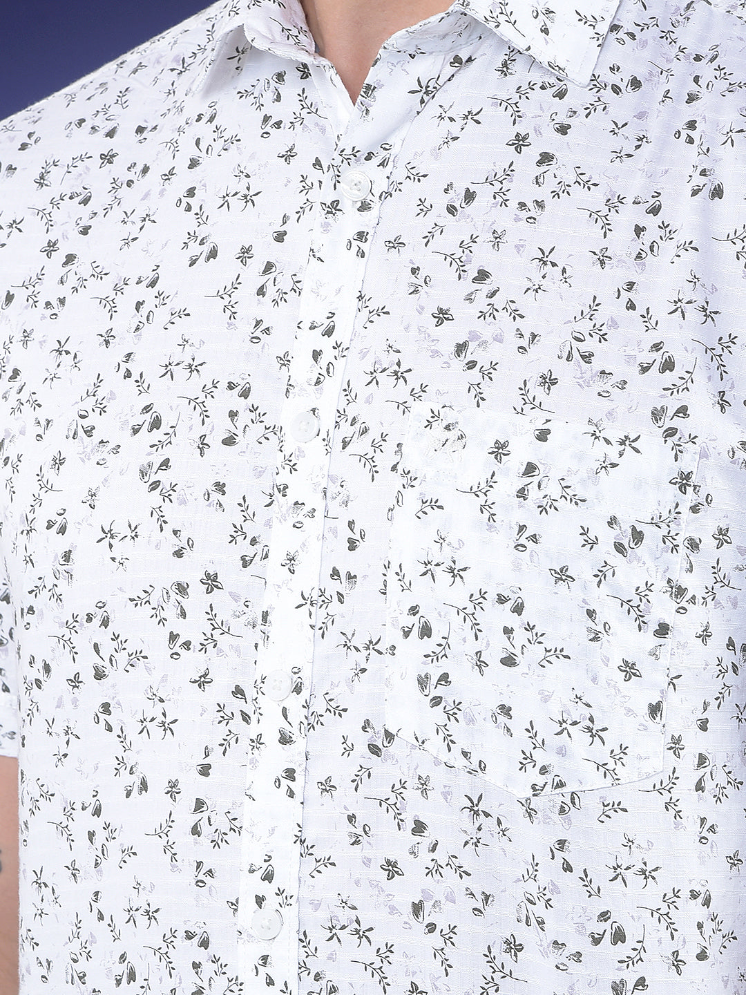 Frost Bloom Printed Shirt