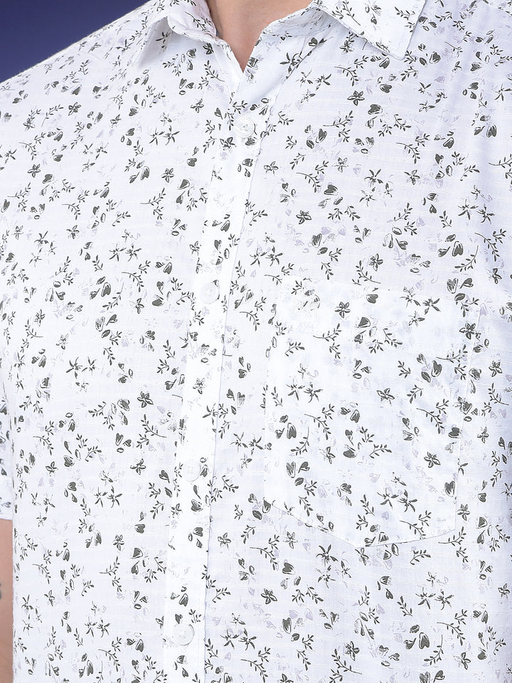 Frost Bloom Printed Shirt