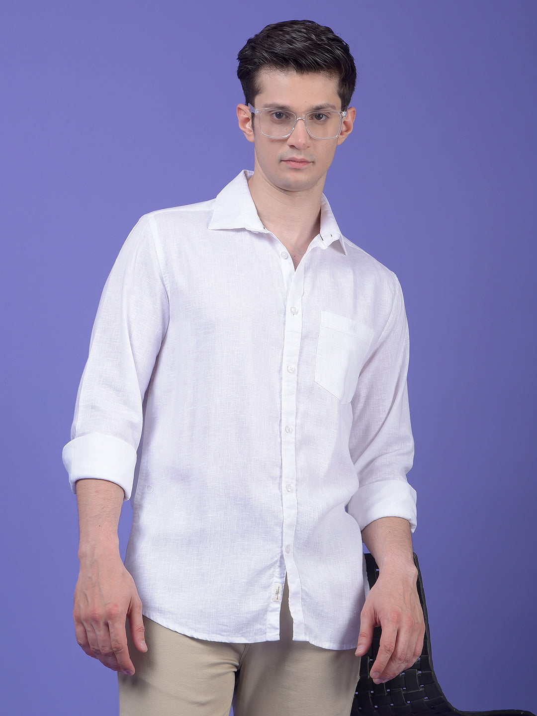 White Linen Shirt