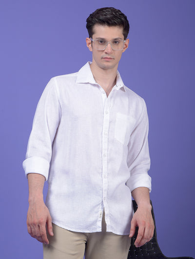 White Linen Shirt