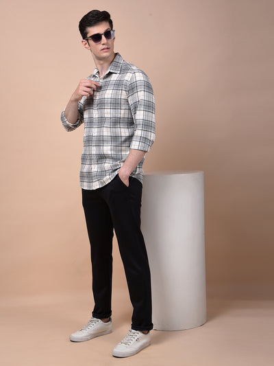 Classic Black Tailored Slim Trousers