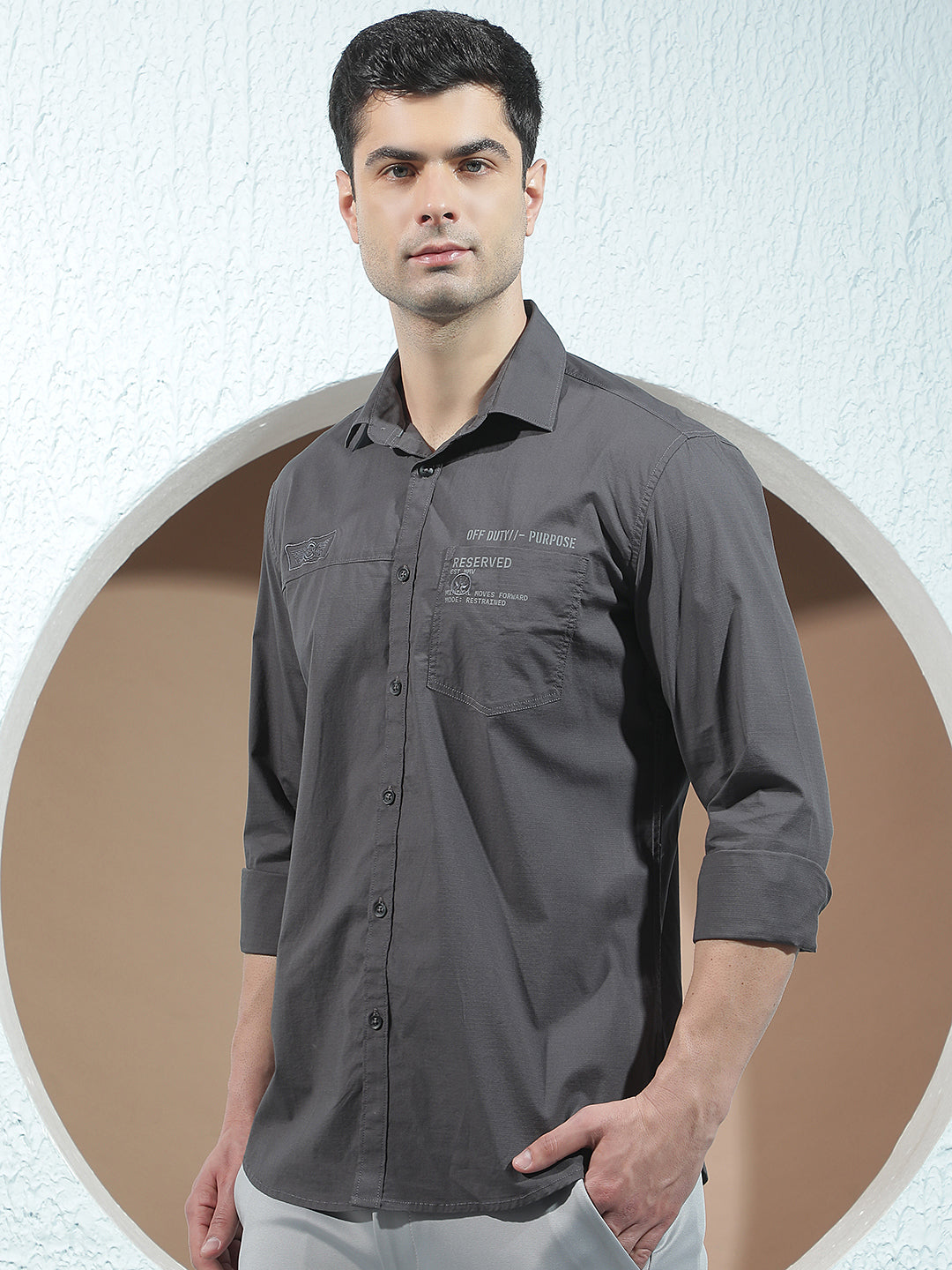 Urban Charcoal Grey Shirt