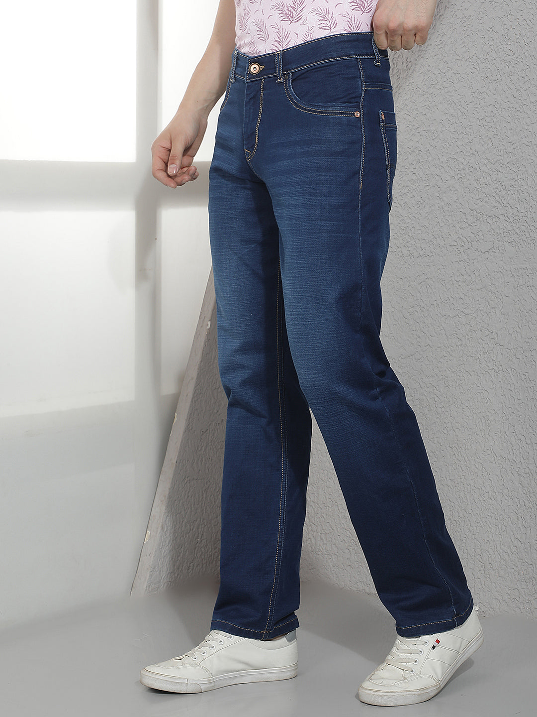 Midnight Blue Straight Jeans