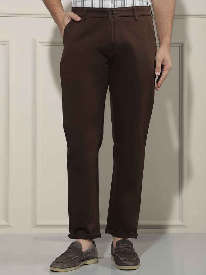 Chestnut Brown Trousers