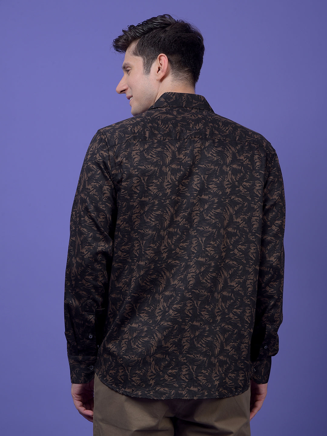 Black Printed Shirt