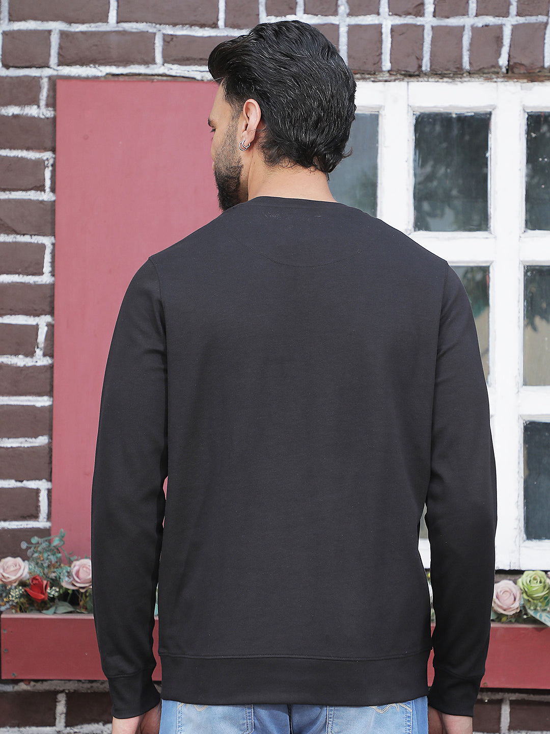 Modern Stealth Black Sweatshirt