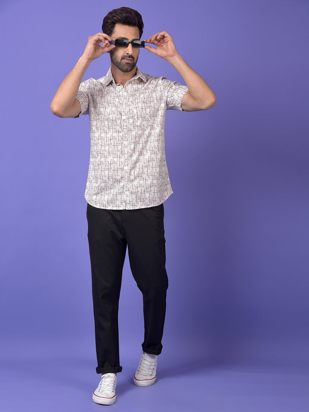 Pink Printed Shirt