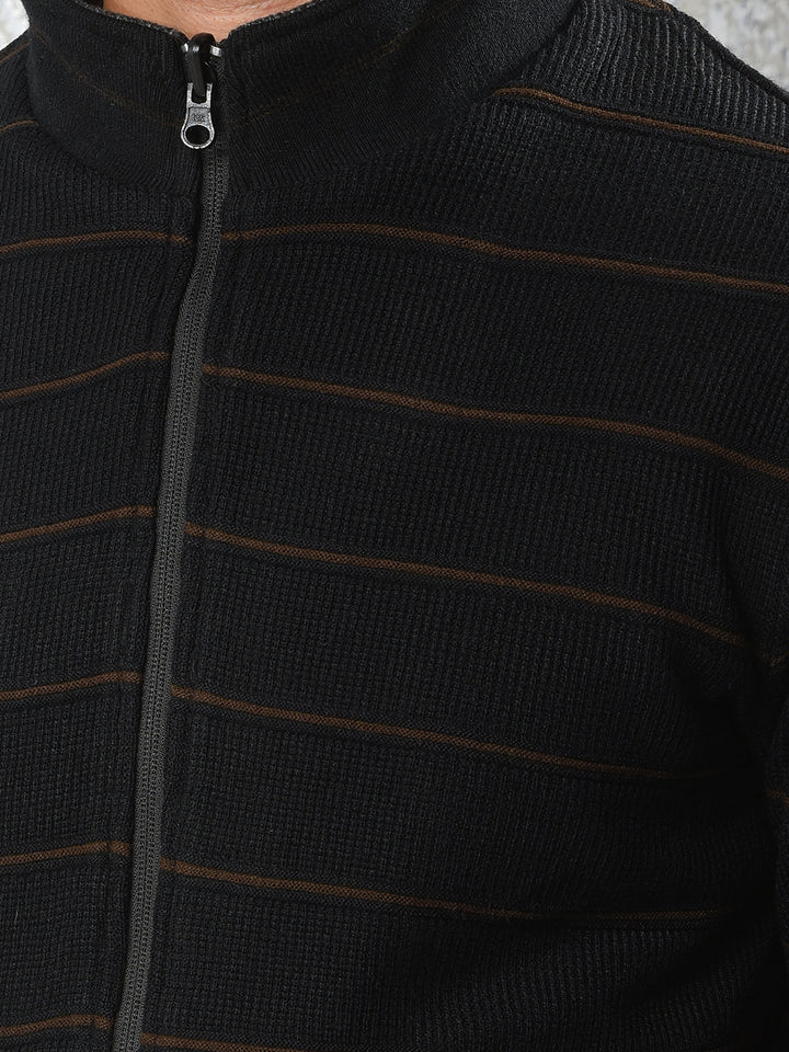 Black Checked Reversible Jacket