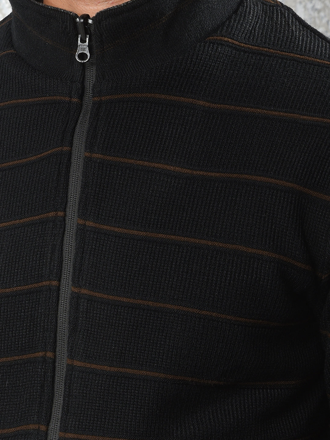 Black Checked Reversible Jacket