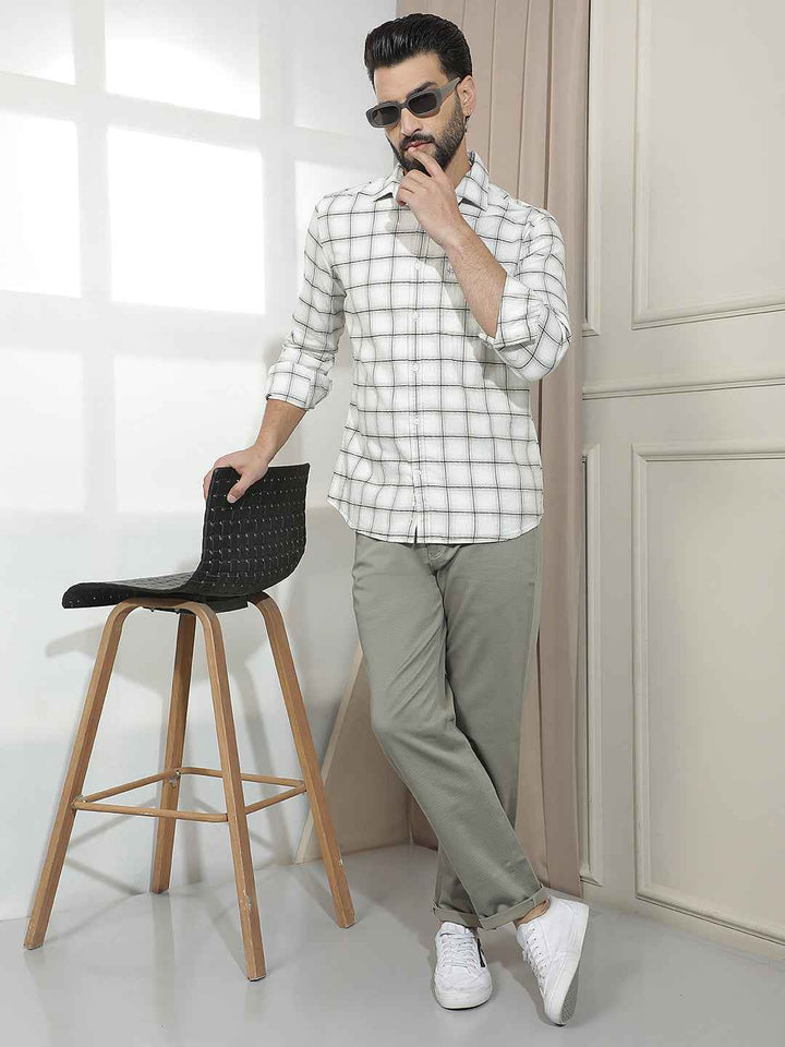 Modern Olive Trousers