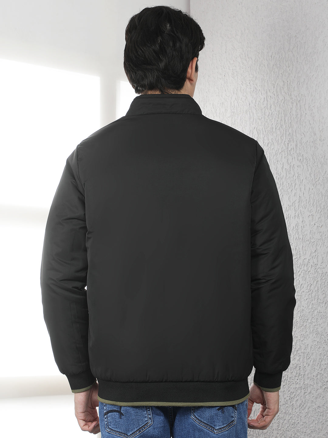 Black Padded Reversible Jacket