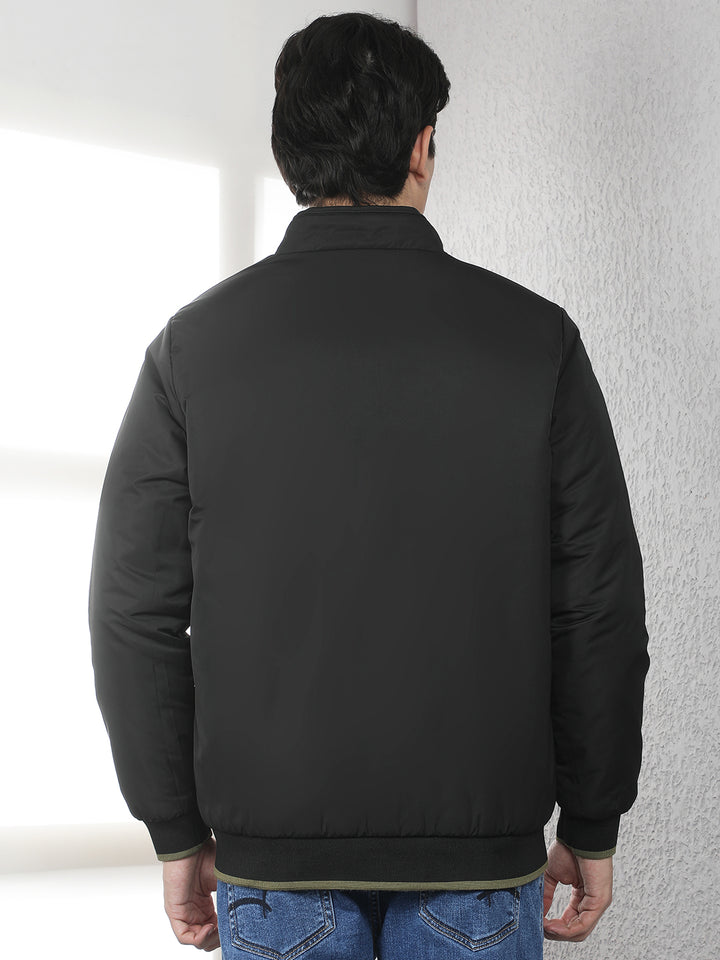 Black Padded Reversible Jacket