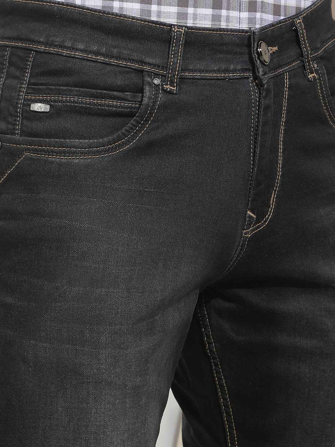 Black Straight Jeans
