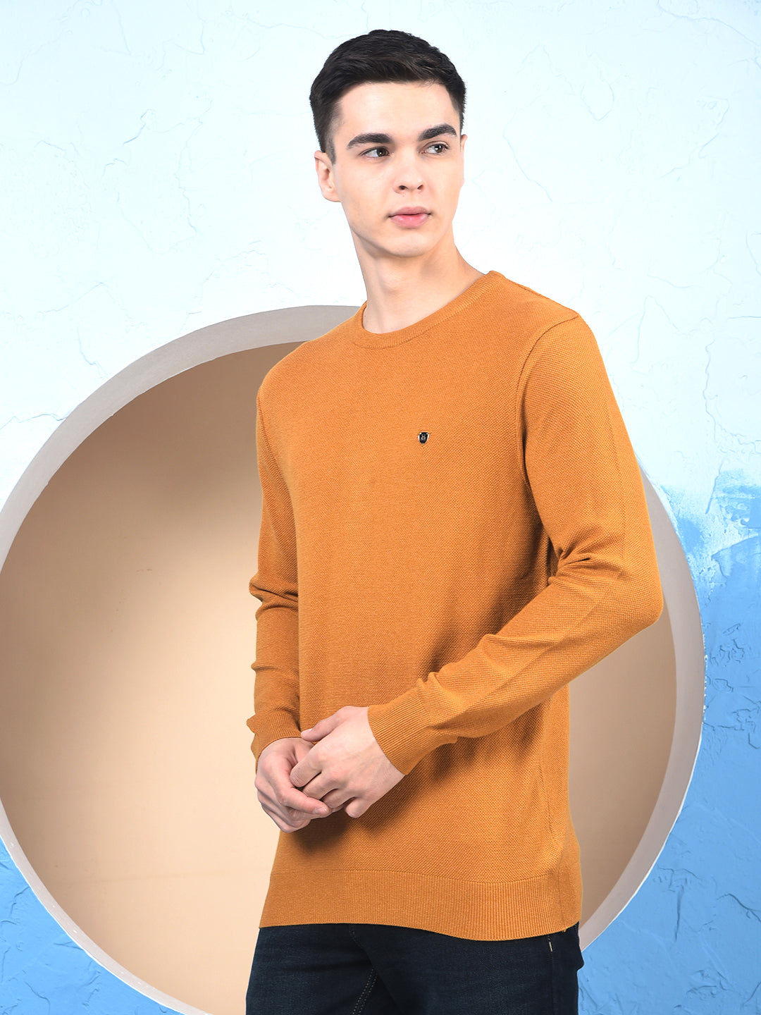 Mustard Knitted Sweater