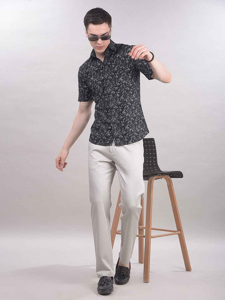 Mint Smart Casual Straight Trousers