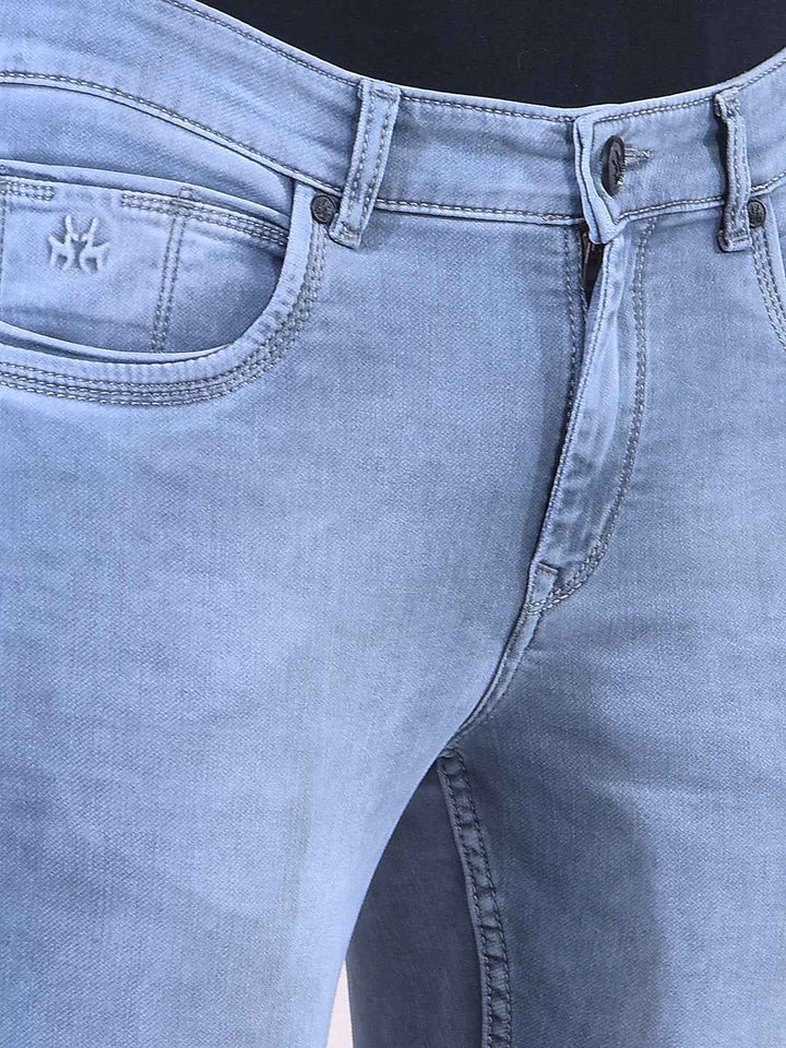 Light Blue Skinny Stretch Jeans