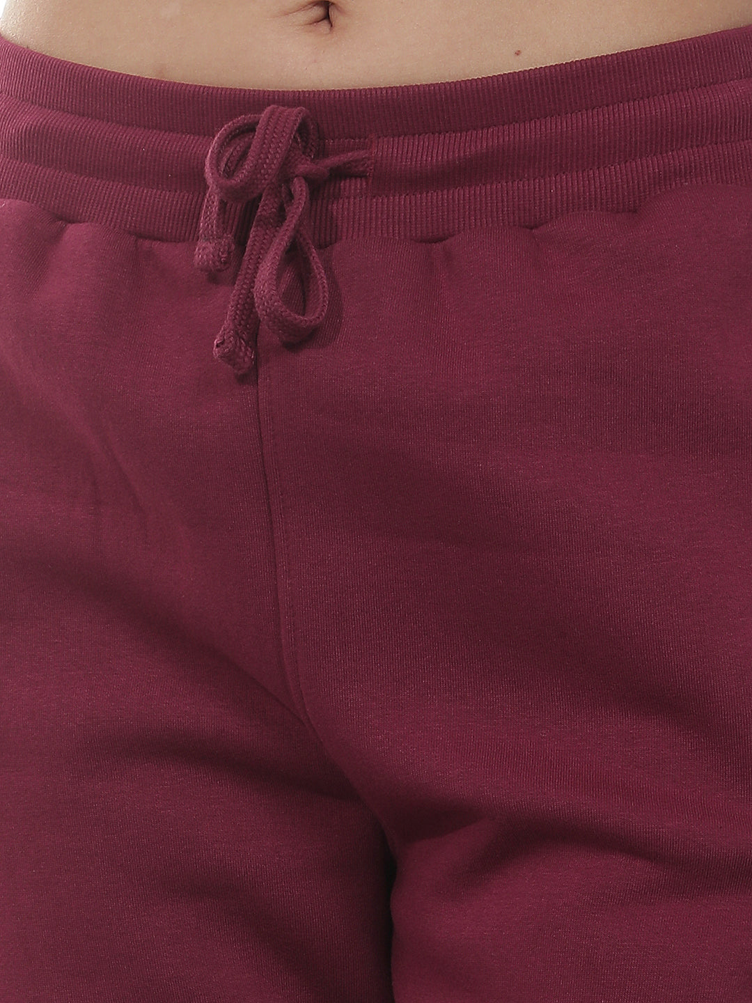 Sleek Burgundy Maroon Jogger