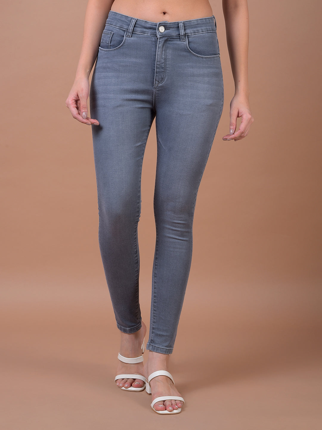Grey Skinny Jeans