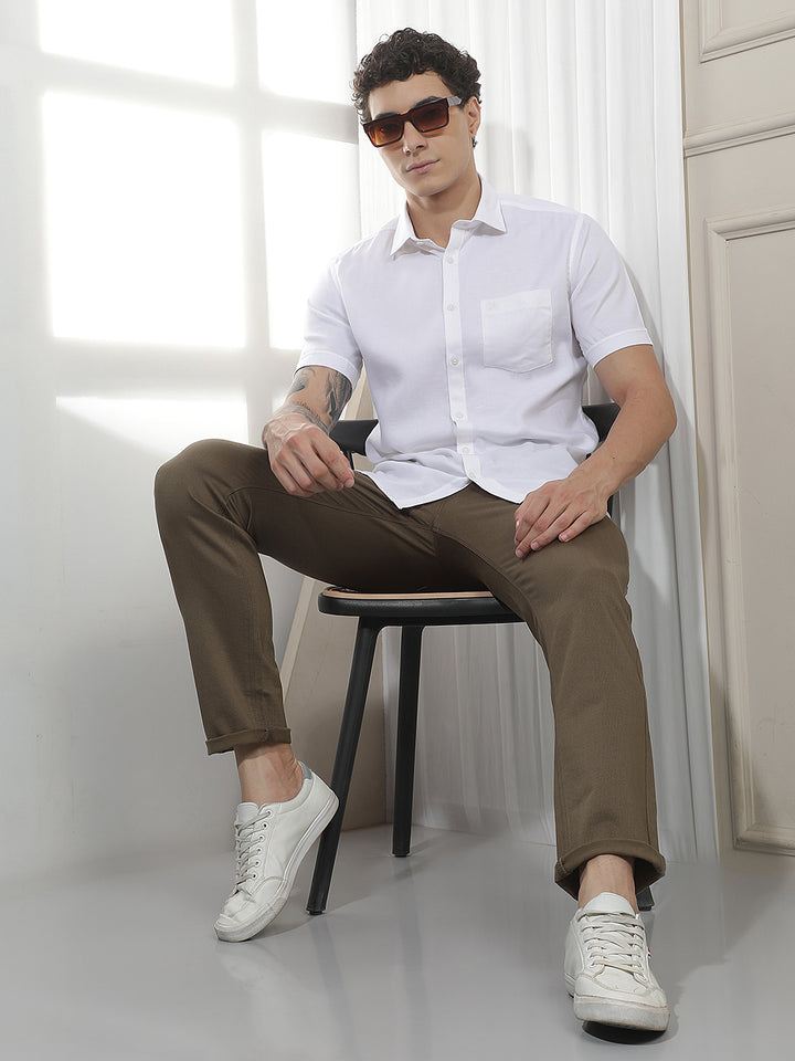 Classic White Casual Shirt