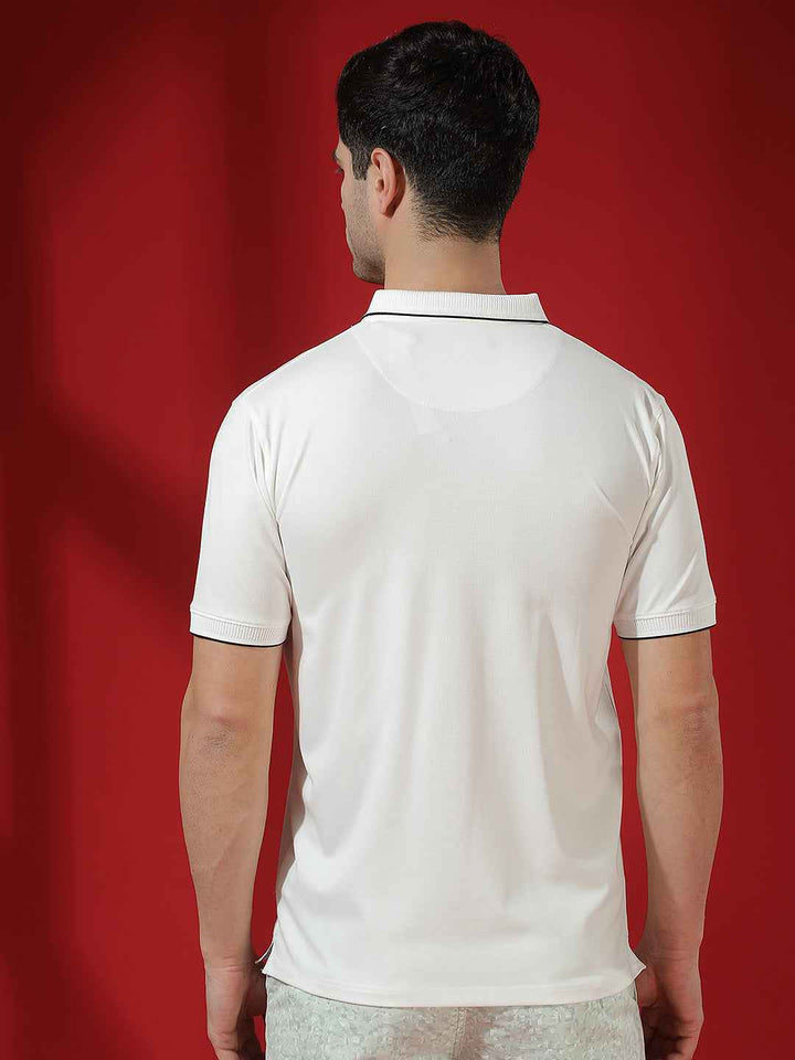 White Essential Polo T-Shirt