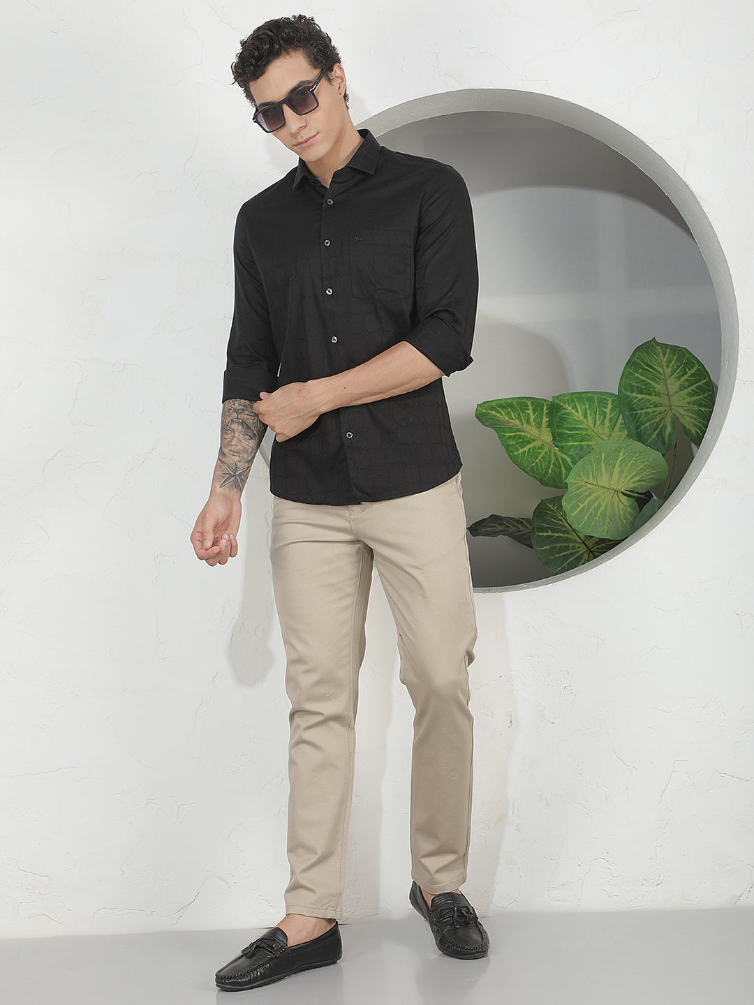 Taupe Sand Beige Trousers