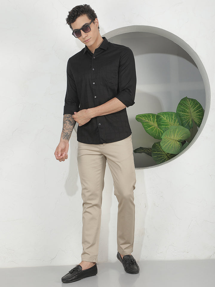 Taupe Sand Beige Trousers